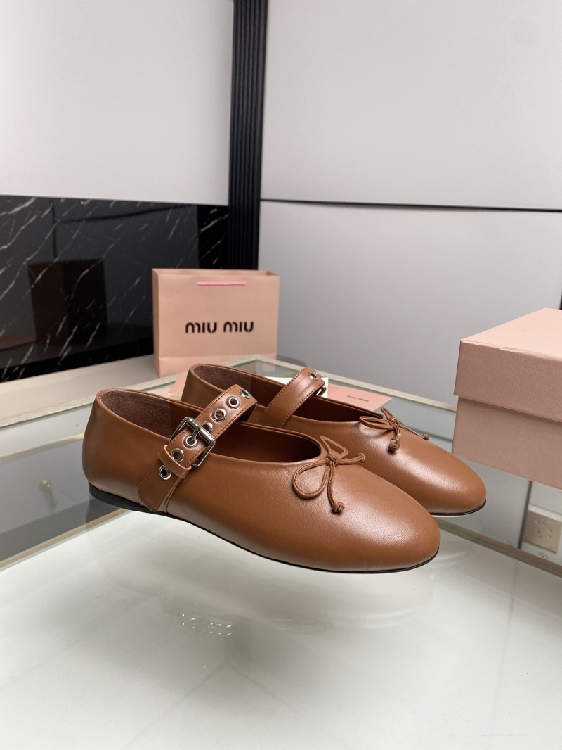 Miu Miu flat shoes